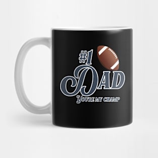 Best Dad football champ Mug